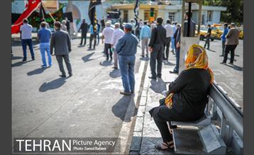 تکیه سیار عزای حسینی در پایانه تاکسیرانی سازمان آب 22