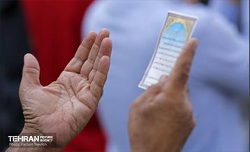 اقامه نماز عید سعید فطر در محله شهران 21