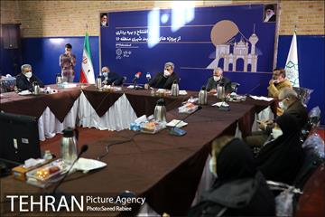 بازدید شهردار تهران از پروژه های مدیریت شهری منطقه 16
