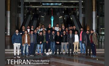 بازدید تیم ملی کشتی فرنگی از برج میلاد تهران