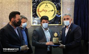 مراسم رونمایی از اولین « قطعه یادمان » دیوار افتخار متروی تهران 14