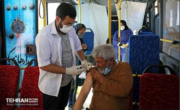 اتوبوس سیار واکسیناسیون - میدان راه آهن 6