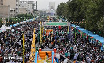 مهمانی ۱۰ کیلومتری عید غدیر در تهران 42