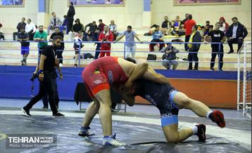 مسابقات کشتی آزاد شهرداری تهران 13