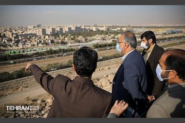 بـازدید میدانی شهردار تهـران از منطقه 20