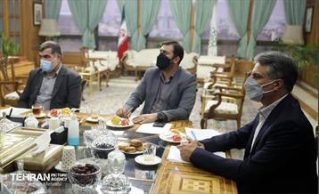 دیدار شهردار تهران با رئیس بنیاد مسکن انقلاب اسلامی 3