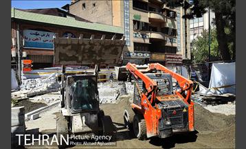 خیابان سی تیر، سنگ فرش می شود  2