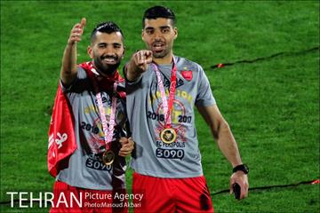 جشن قهرمانی تیم فوتبال پرسپولیس