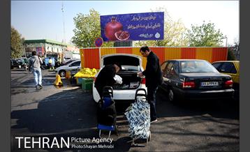 بازدید شهردار تهران از بازار میوه و تره بار جلال آل احمد 2