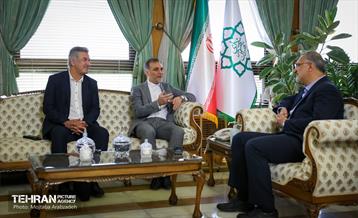 دیدار سرپرست فدراسیون فوتبال با شهردار تهران 1