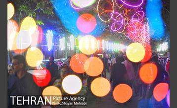 خیابان های تهران در شب میلاد امام زمان (عج) 10