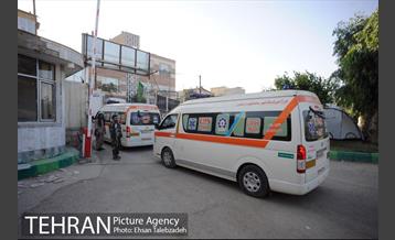 خدمات رسانی شهرداری تهران به مناطق حادثه زلزله کرمانشاه 36