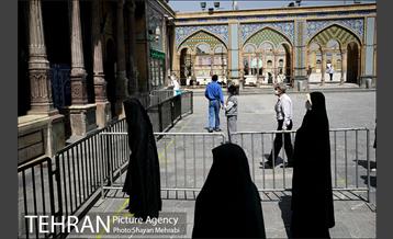 نخستین روز بازگشایی حرم عبدالعظیم حسنی(ع) 10