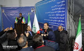 آیین آغاز عملیات اجرایی پارکینگ و مجموعه خدماتی باغ‌وزیری 19