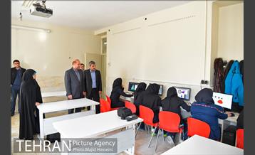 بازدید شهردار تهران از مدرسه استثنایی نظام مافی 5