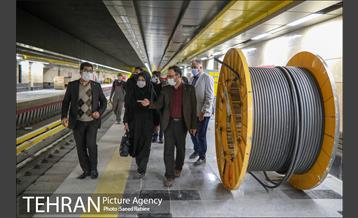 بازدید عضو شورای شهر از ایستگاه مترو یادگار امام(ه) 20