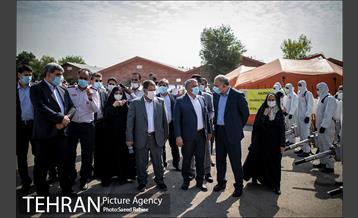 آئین رونمایی از تجهیزات جدید سازمان آتش نشانی شهرتهران  22