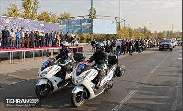 رزمایش زمستانه مشترک شهرداری تهران و پلیس راهور 23