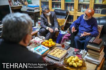 دیدار شهردار تهران با سیدعبدالله انوار 25