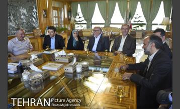 اولین روز کاری دکتر نجفی به عنوان شهردار تهران 9