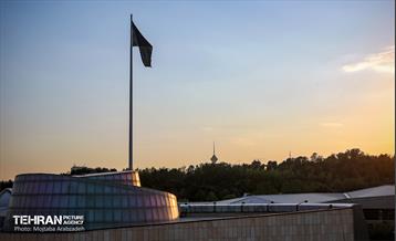 آیین برافراشتن پرچم عزای حسینی 12