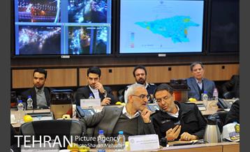 جلسه ستاد مدیریت بحران شهر تهران با حضور دکتر نجفی‎ 17