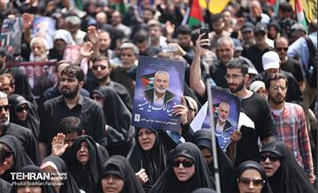 تشییع پیکر شهید اسماعیل هنیه 11