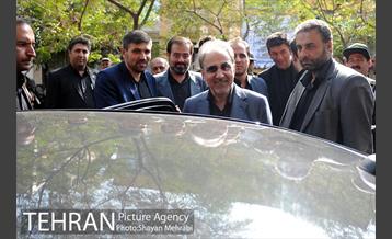 حضور شهردار تهران در مراسم عزاداری تاسوعای حسینی، بازار تهران 39