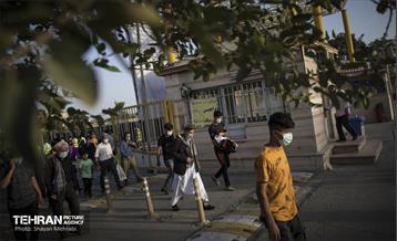 اقامه نماز عید فطر افغانستانی های اهل تسنن مقیم تهران 11