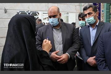 دیدار مردمی شهردار تهران در مسجد امیر المومنین باغ اذری 13