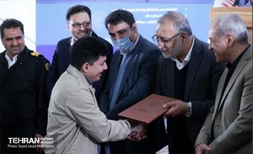 آیین بهره برداری از ۳ پروژه عمرانی و ۴۶ پروژه شهری منطقه یک در قالب دویست و هشتمین پویش امید و افتخار 4