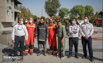 آیین گرامیداشت روز آتش نشان با حضور شهردار تهران 38