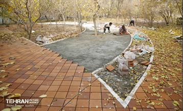 مراحل احداث پروژه ی باغ باهنر 14