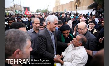 حضور سیدمحمدعلی افشانی شهردار تهران در کوفه 16