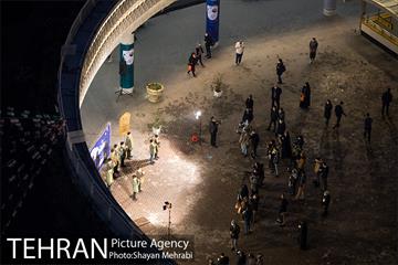 نورافشانی میدان ولیعصر(عج) به مناسبت روز مادر 2