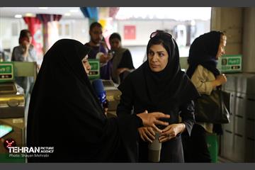 بازدید سخنگوی شهرداری تهران از مترو تهران 22