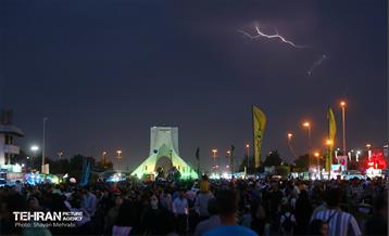 مهمانی ۱۰ کیلومتری عید غدیر در تهران 23