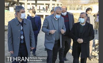 بازدید مصطفی سلیمی از پروژه های منطقه 4