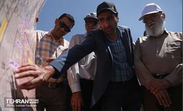 بازدید رئیس شورای شهر از پروژه بزرگراه شهید شوشتری 30