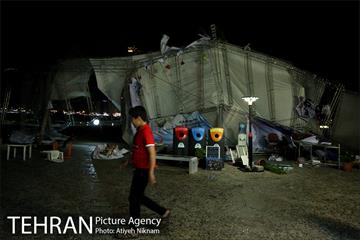 شب بارانی تهران 8