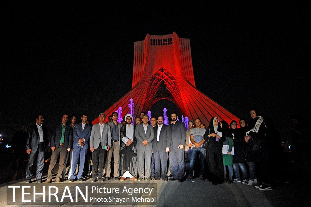 شبگردی اصحاب رسانه به میزبانی منطقه 9 15