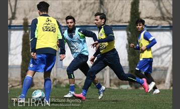 اخرین تمرین تیم فوتبال استقلال تهران در سال 95