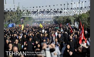 راهپیمایی جاماندگان اربعین حسینی در تهران 36