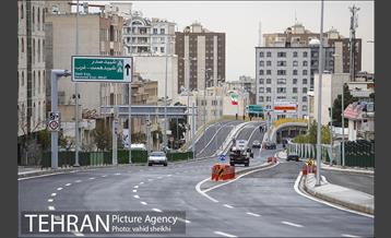 بازدید و آیین بهره برداری از قطعه شمالی و پایانی بزرگراه شهید صیاد شیرازی 1