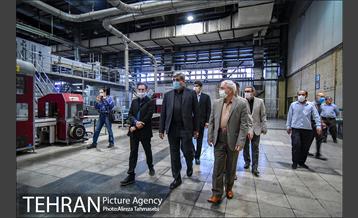 بازدید شهردار از چاپخانه همشهری 10