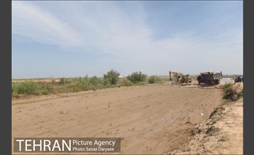 بازدید شهردار تهران از منطقه سیل زده پل قدرت آباد دشت آزادگان 20