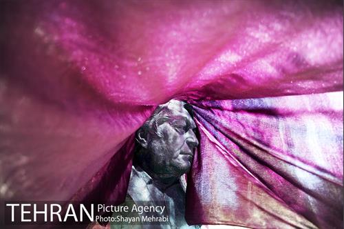 رونمایی از سردیس عزت الله انتظامی 5