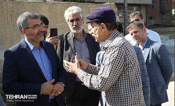 بازدید مدیران شهری از پروژه باغ راه حضرت فاطمه(س) 25