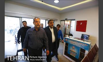 بازدید شهردار تهران  از اداره کل انتقال خون استان تهران 3