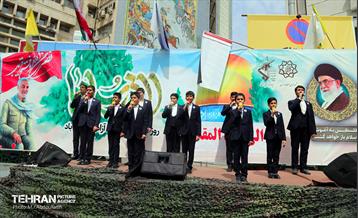 پردیس های فرهنگی شهرداری تهران در مسیر راهپیمایی روز قدس 21